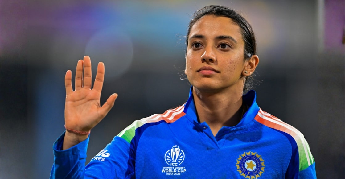 Smriti Mandhana. Photo: AFP