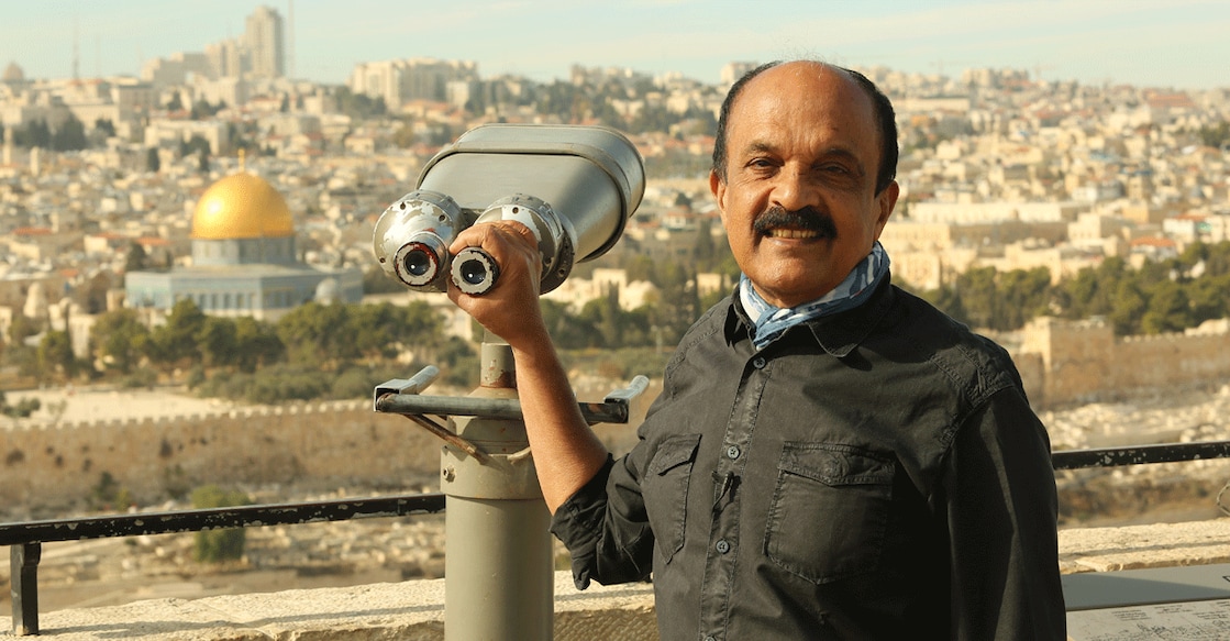 Paul Zacharia at Mount Olive. Photo: Abhilash Ramachandran