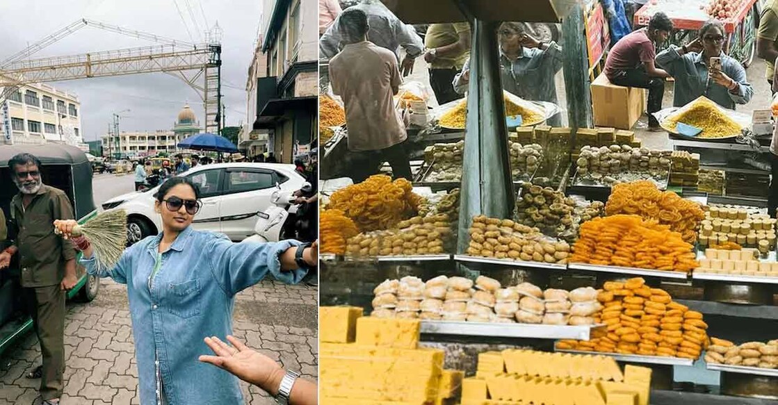 Prayaga Martin in Mysuru. Photo: Instagram/@prayagamartin