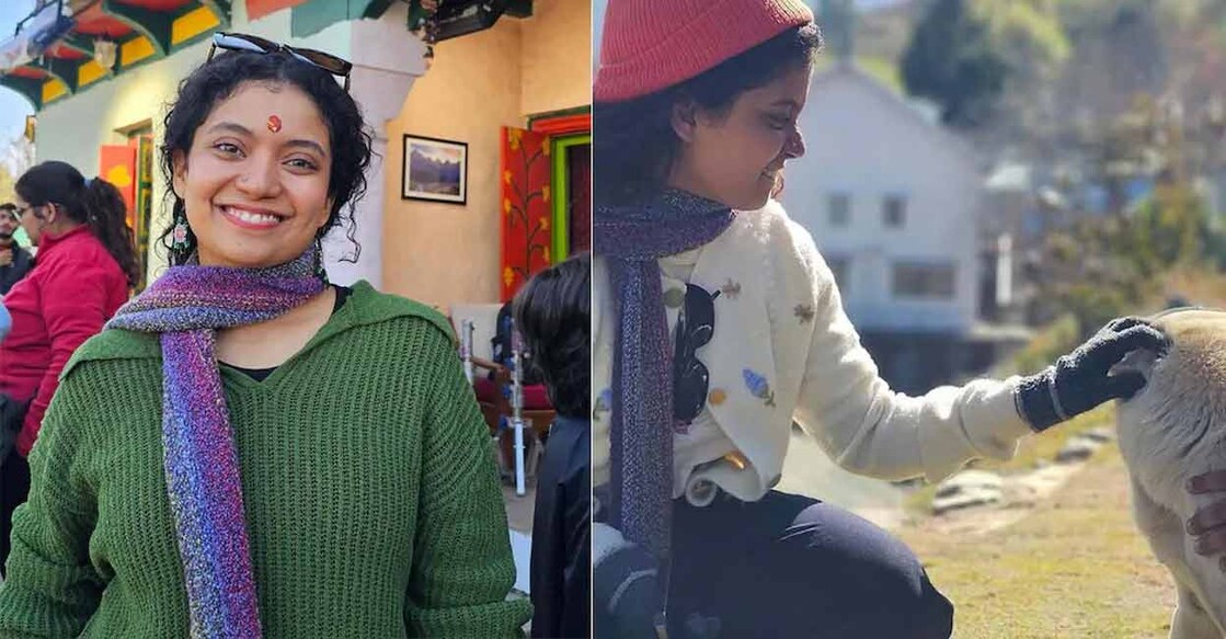 Anna Ben in Auli. Photo: Instagram/@benanna_love