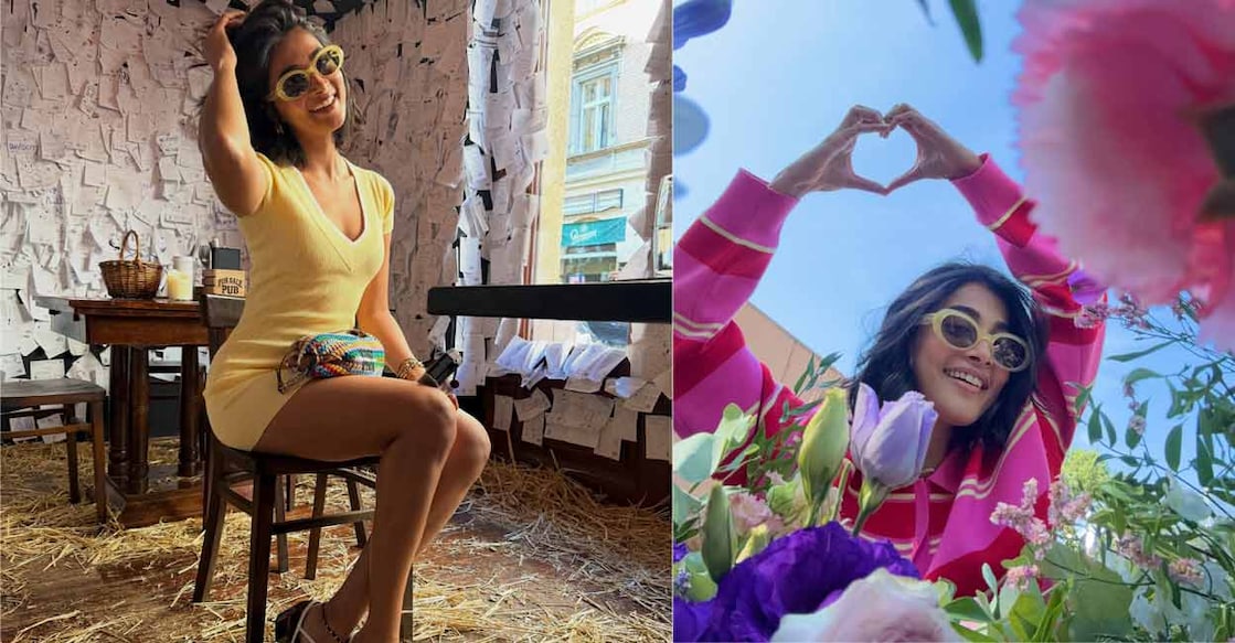 Pooja Hegde during her Budapest trip. Photo: Instagram/@hegdepooja
