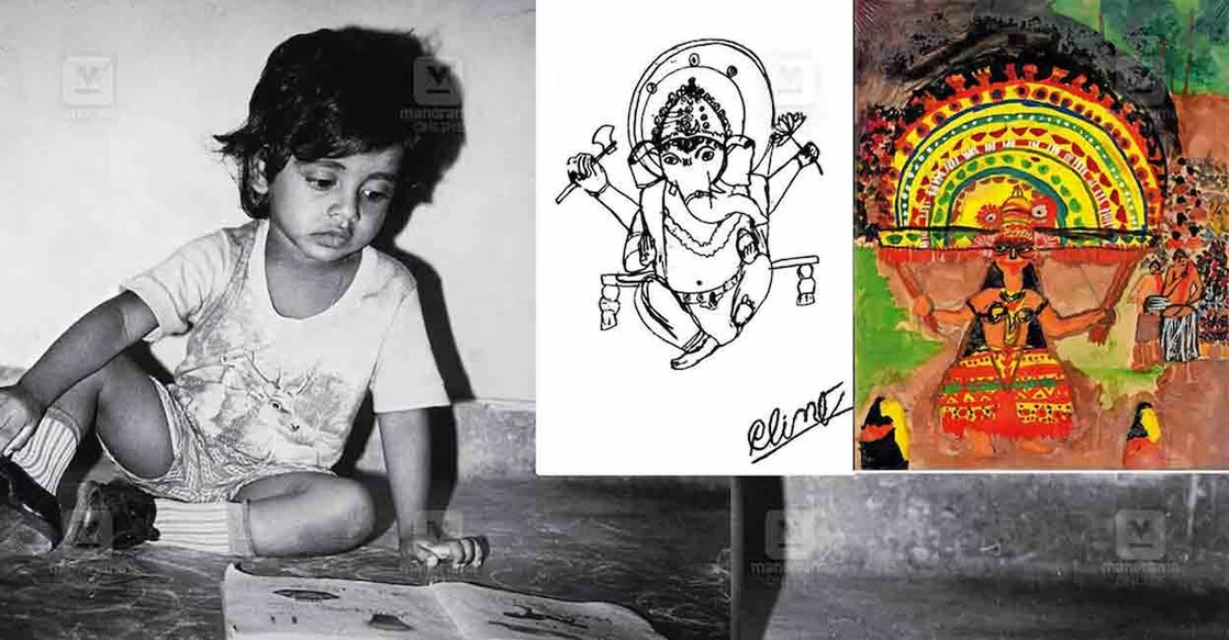 Edmund Thomas Clint was born to MT Joseph and Chinnamma on May 19, 1976. Photo: Manorama