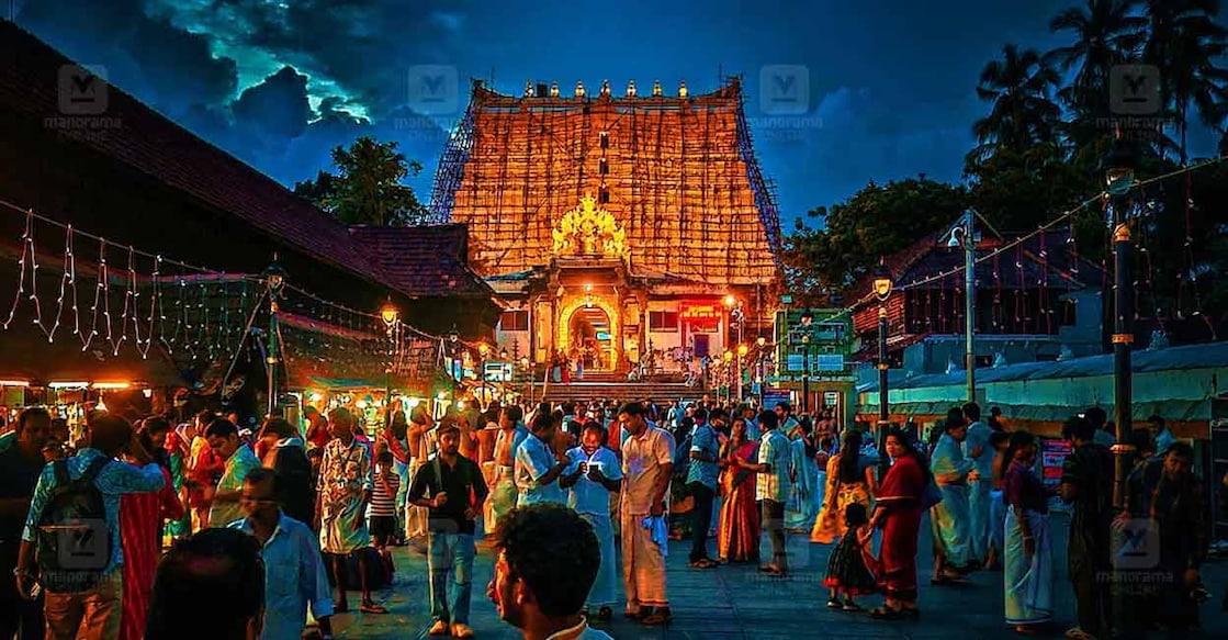 Sree Padmanabhaswamy Temple. Photo: Manoj Chemancherry/Manorama