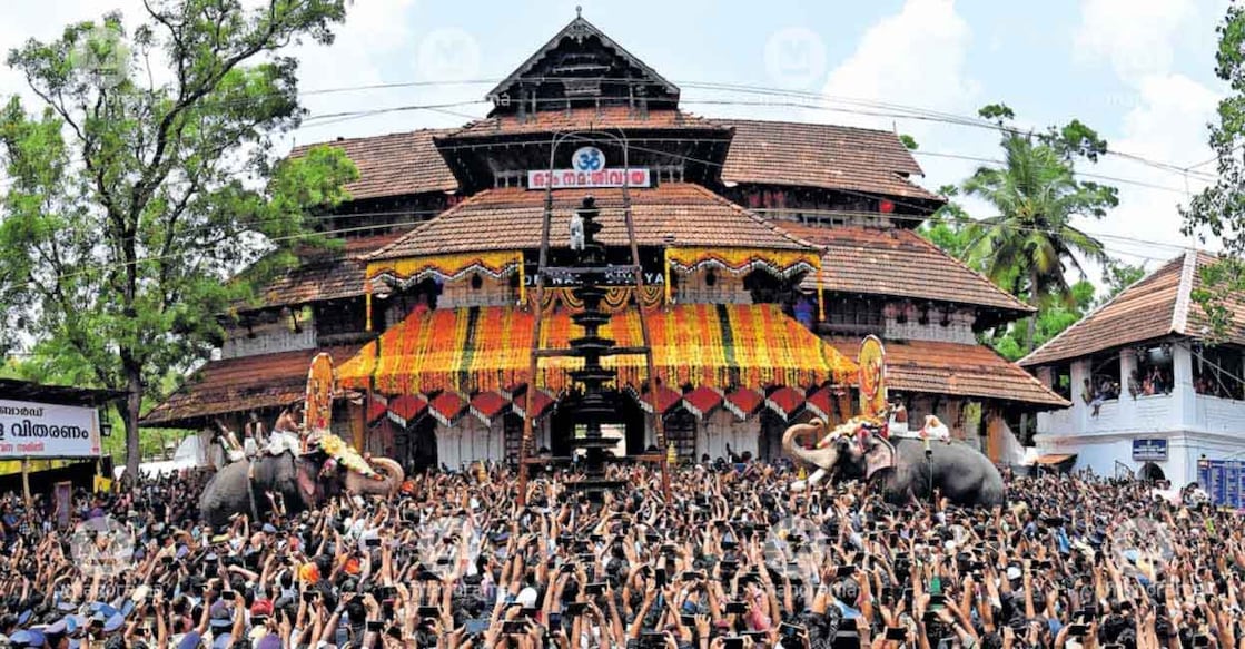 Thrissur Pooram is famed as the Mother of all Poorams. Photo: Manorama