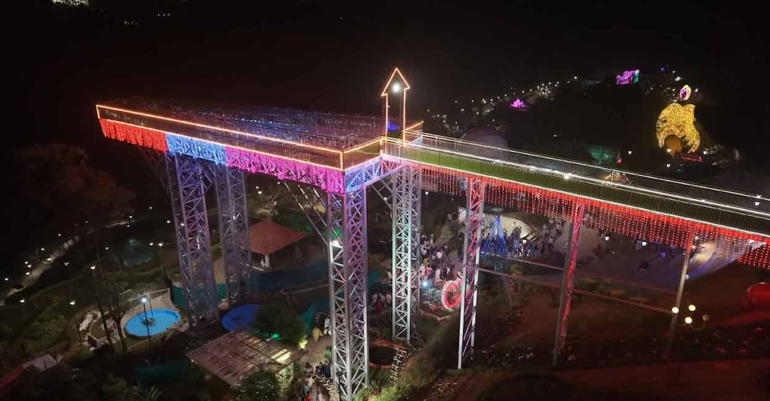 Munnar glass watch tower. Photo: Special Arrangement