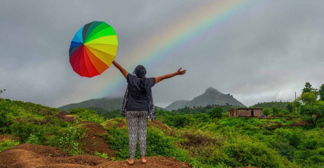 Kerala's monsoon season can also bring challenges such as waterlogged roads and floods. Photo: Shutterstock/Endless luck
