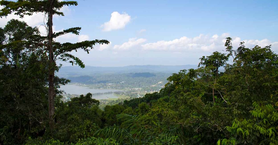 Mount Harriet, aka Manipur, 1,200 feet above sea level, is one of the best places to get a panoramic view of the Andamans. Photo: iStock