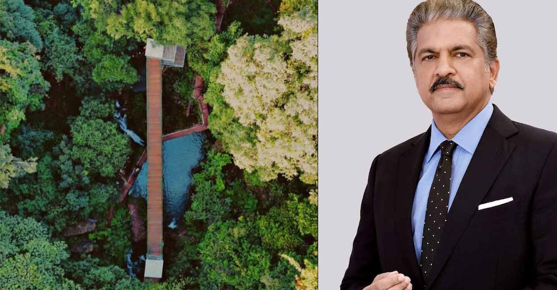 Meghahatuburu (left) and Anand Mahindra (right). Photo: X/@IndiaAesthetica
/@mahindra