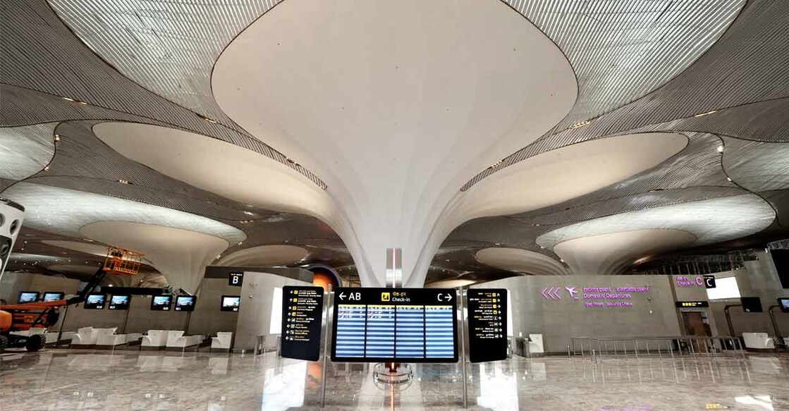 PM Modi will inaugurate Navi Mumbai International Airport by 3.30 pm. Photo: PTI