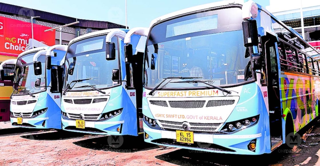 The bus from Palakkad will stop only at the KSRTC bus stand in Angamaly before reaching Ernakulam. Photo: Manorama