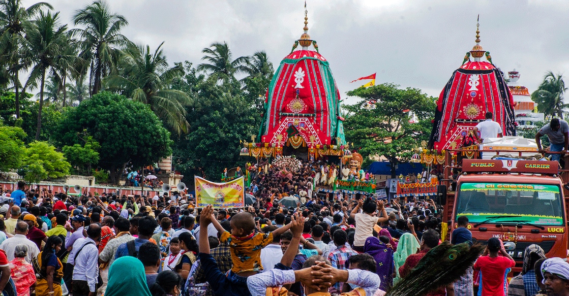 1496997768 Puri Jagannath Yatra procession. Photo: iStock/Arindam Chowdhury
