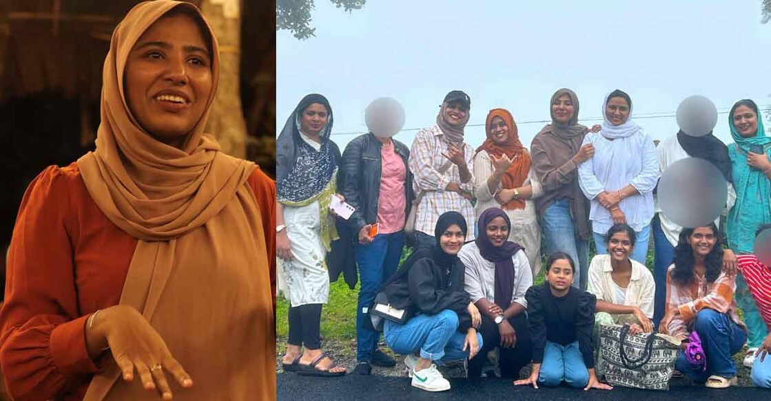 Rafia Afi (left) A picture from one of the camps. Photo: Special Arrangement