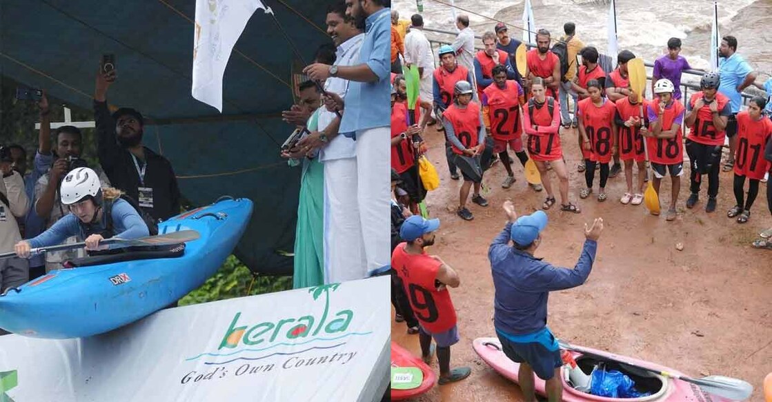 Malabar River Festival flagging off ceremony. Photo: Instagram/@malabarriverfestival