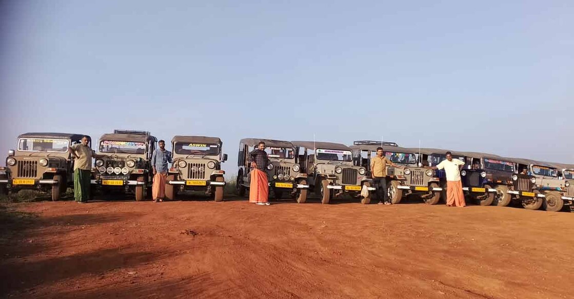 Drivers with special licences and up to 3–5 years of experience are allowed to take tourists on the Kolukkumala trek. Photo: Special Arrangement