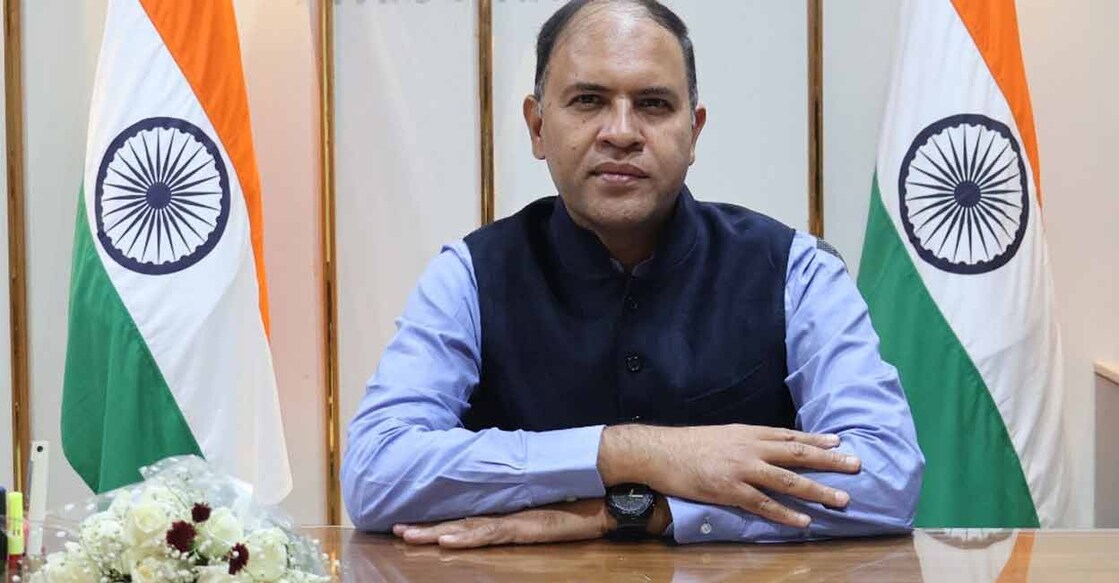 Divyakant Chandrakar, DRM, Thiruvananthapuram Division. Photo: Special Arrangement