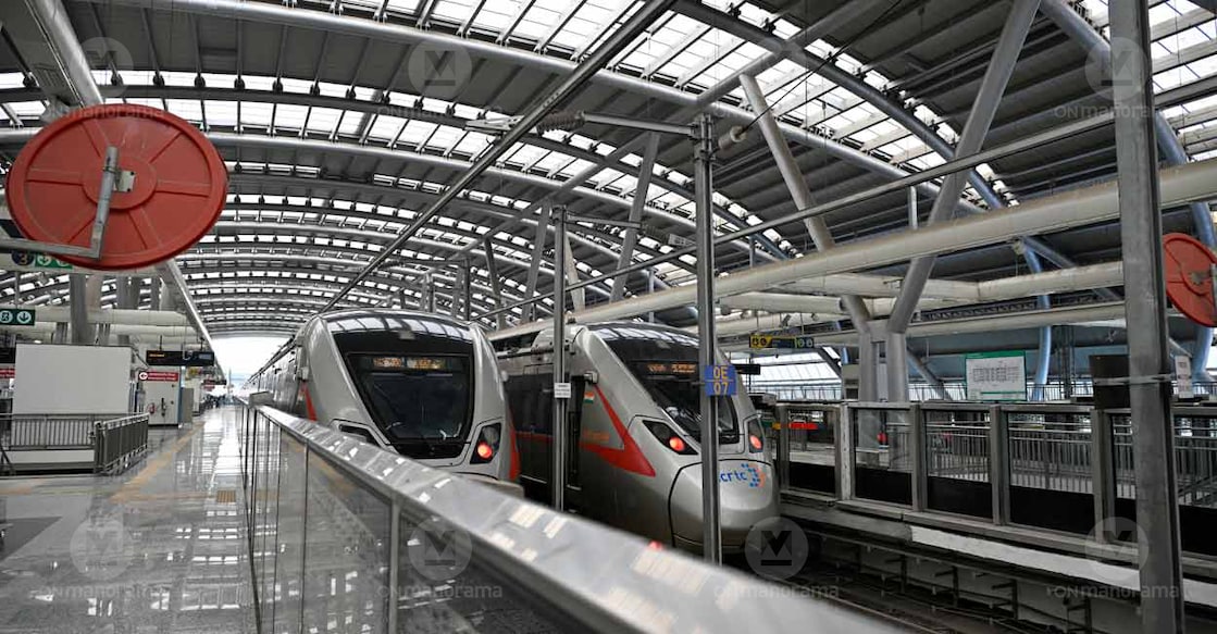 RRTS Nizamuddin. Photo: Josekutty Panackal/Manorama