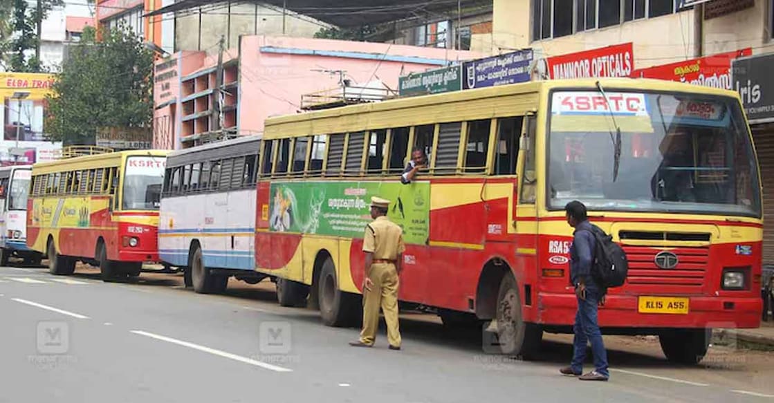 3125 ordinary buses have been arranged at various depots for the free services. Photo: Manorama