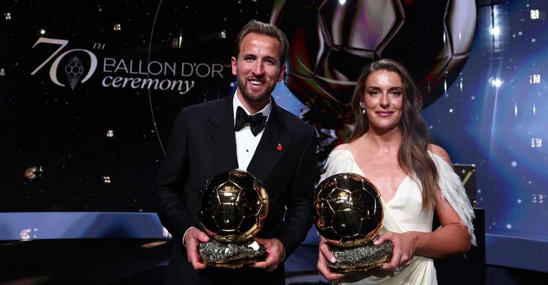Kane was the first Englishman to win the prestigious award since Michael Owen in 2001. Photo: AFP