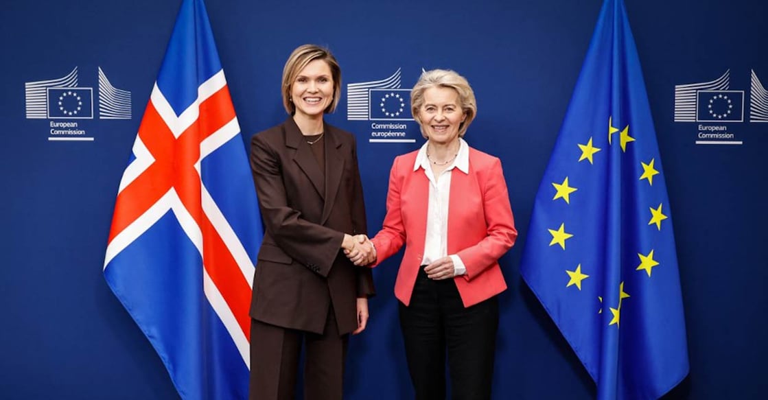 Iceland’s relation to the EU is mainly based on the European Economic Area (EEA) Agreement. Photo: Simon Wohlfahrt / AFP