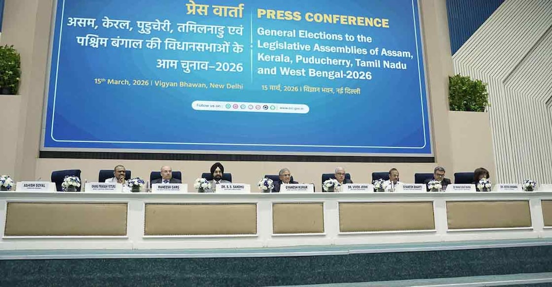 The Model Code of Conduct has come into effect immediately with the announcement of the poll schedule. Photo: X / @ECISVEEP