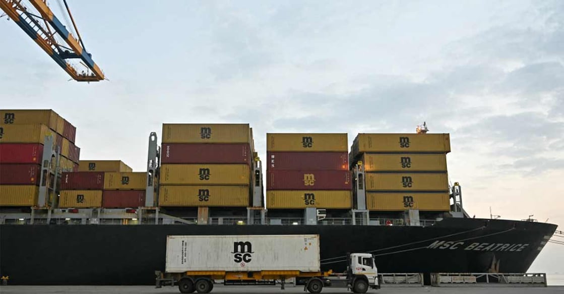 Recent developments in West Asia have posed challenges for maritime logistics, including shifts in routing and transit patterns. Photo: AFP