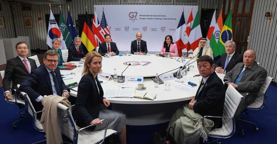While India is not a G7 member, it has been invited as a partner country by France. Photo: AFP