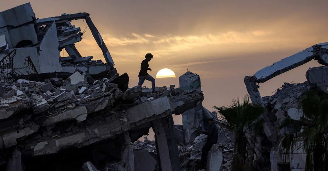 Over 1.9 million Palestinians in the Gaza Strip have been internally displaced to locations inside of the Gaza Strip. Representational Photo: AFP