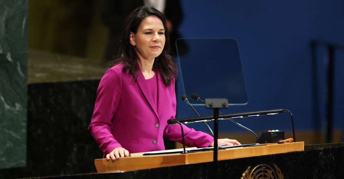 In June 2025, Germany’s Annalena Baerbock made history as the fifth woman ever elected to preside over the United Nations General Assembly. Photo: AFP