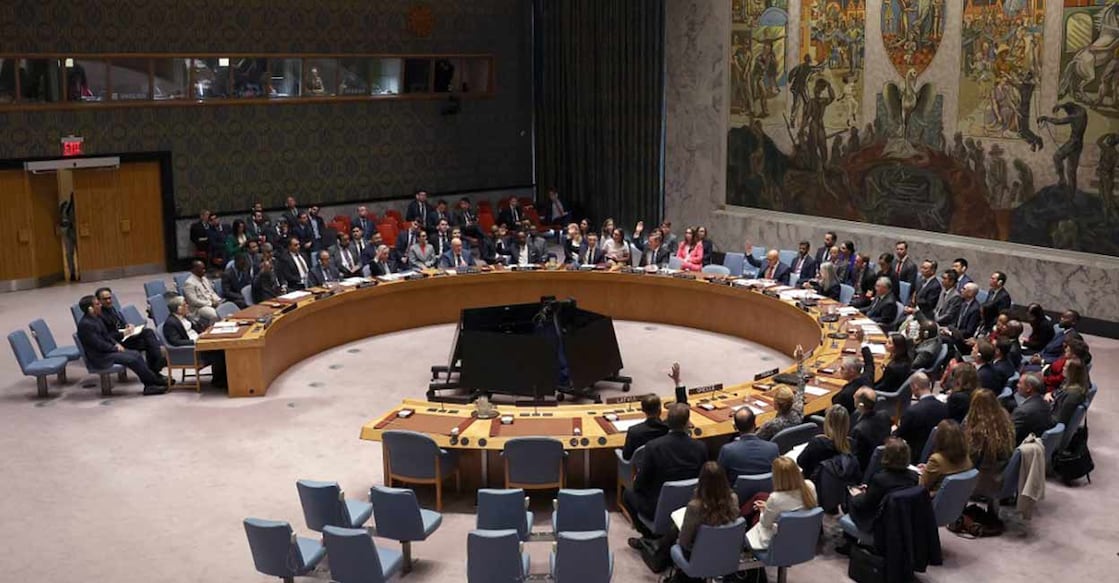 Eleven countries voted in favour of the draft, while Colombia and Pakistan abstained. Photo:AFP