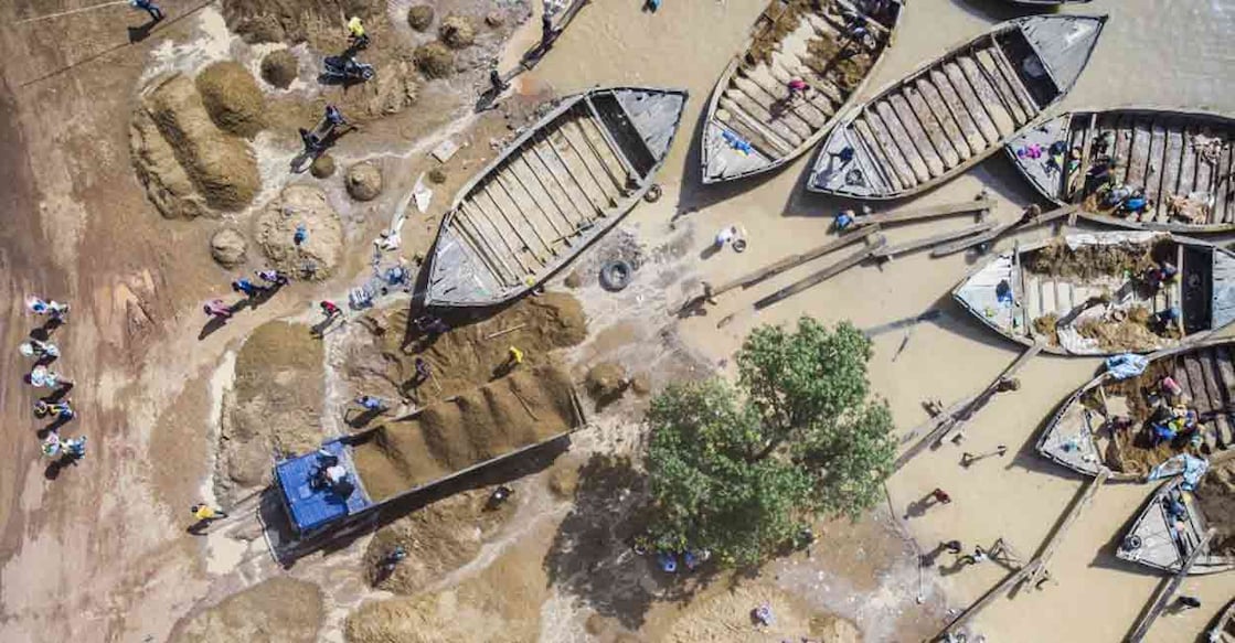 Sand resources are the most extracted solid material on Earth. Representational Photo: AFP