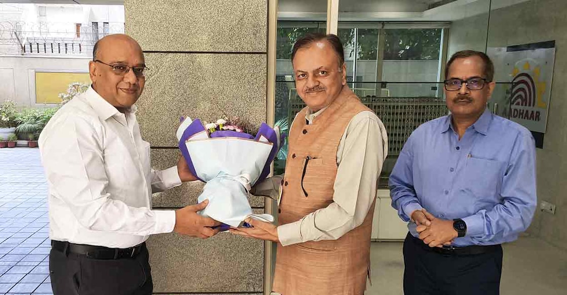 Saurabh Vijay is an IAS officer of the 1998 batch of the Maharashtra cadre. Photo: X / @UIDAI