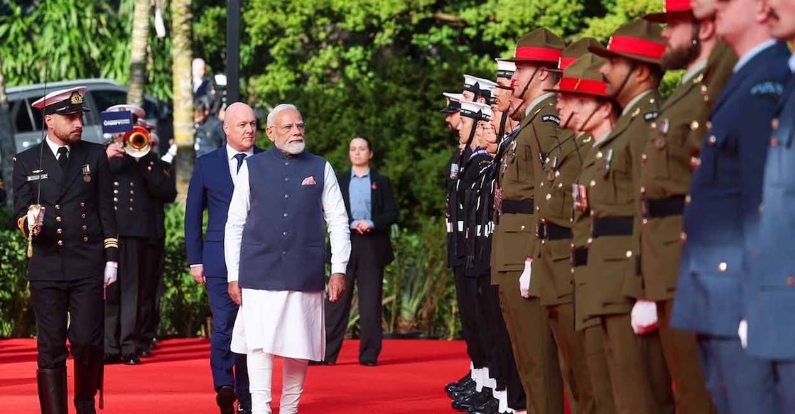 Prime Minister Narendra Modi and his New Zealand counterpart Christopher Luxon held discussions and it covered the entire spectrum of bilateral relations. Photo X / @narendramodi