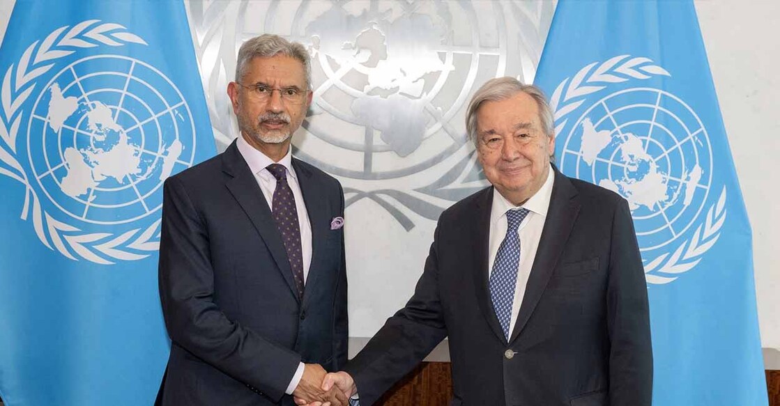 Minister of External Affairs S. Jaishankar launched India’s official campaign for a non-permanent seat at the UNSC for the 2028-29 term. Photo X / @DrSJaishankar