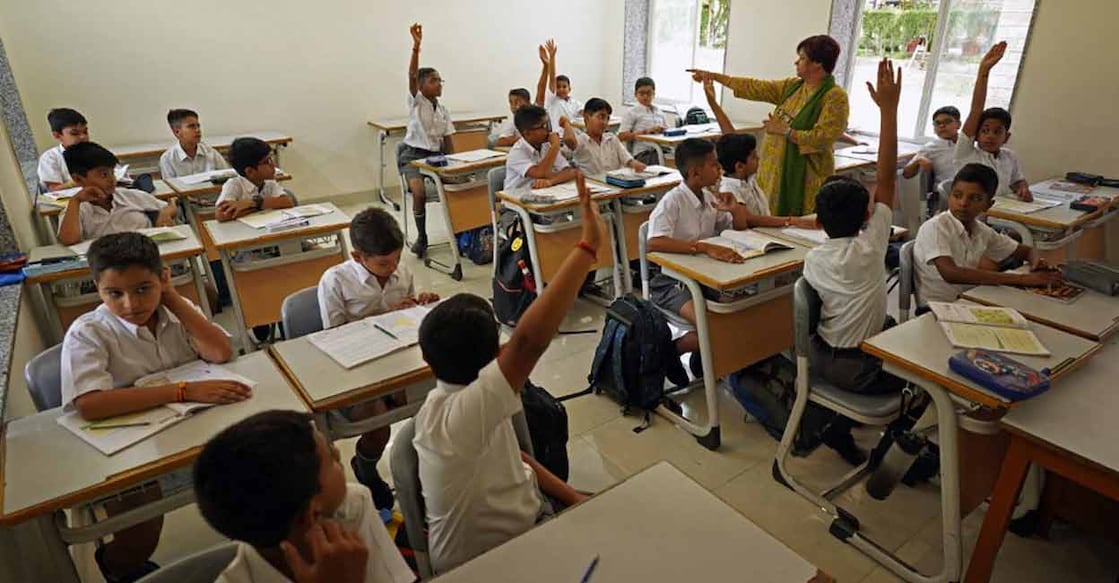 Sustained enrolment and improved teacher availability translates to an average of seven teachers and 169 students per school. Representational Photo: AFP
