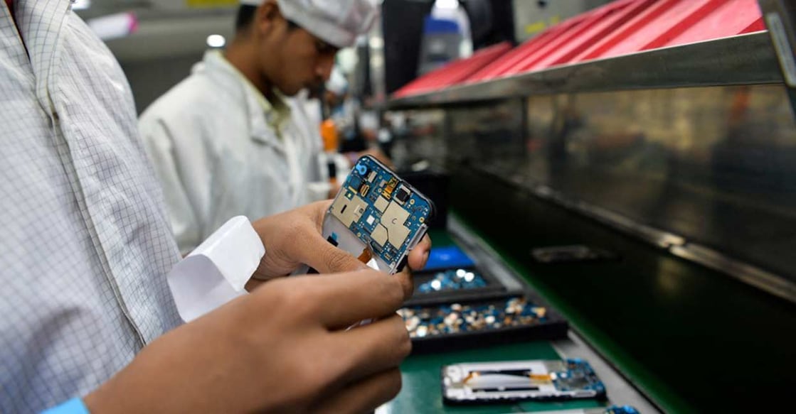 Mobile phone manufacturing has emerged as the anchor of India’s electronics manufacturing ecosystem. Representational Photo: AFP