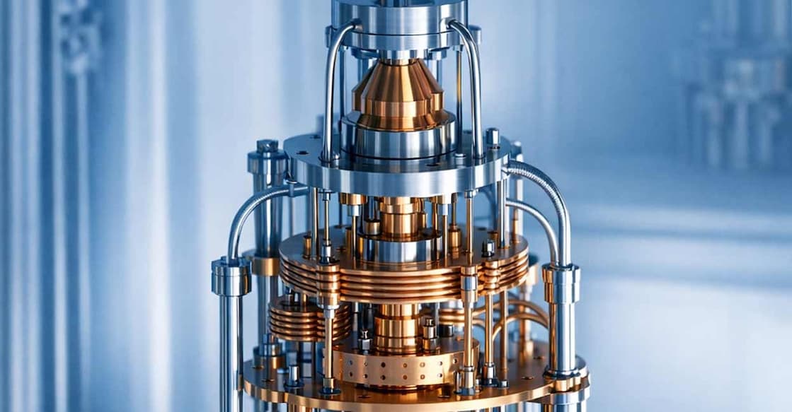 Dilution refrigerators are specialised cryogenic systems capable of achieving extremely low temperatures in the millikelvin range. Representational image: Manorama AI