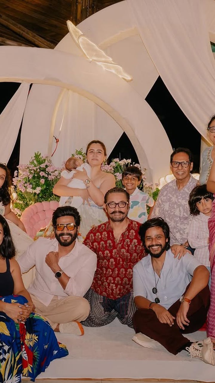 Aamir personally flew to Hyderabad to meet the family and name the child.
