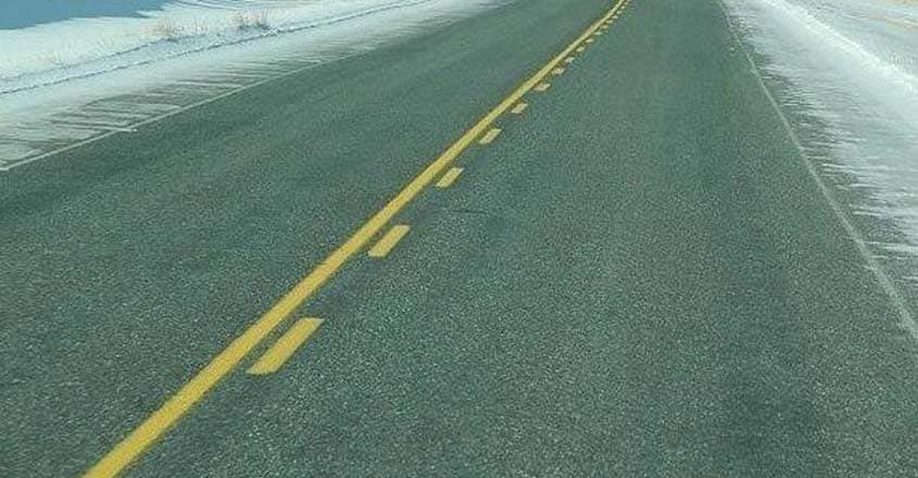 The yellow and white lines on the road have a message. Don't ignore them The yellow and white lines on the road have a message. Don't ignore them