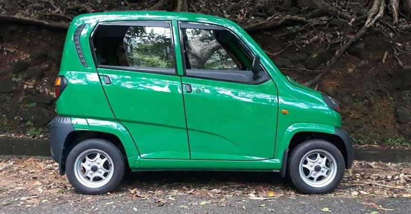 The cute Qute, India's first quadricycle The cute Qute, India's first quadricycle