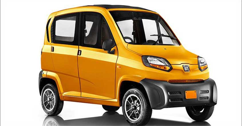 The cute Qute, India's first quadricycle The cute Qute, India's first quadricycle