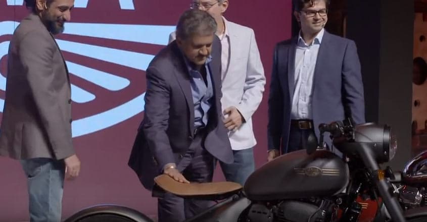 Mahindra launches Jawa to take on Royal Enfield | Watch Live Mahindra launches Jawa to take on Royal Enfield | Watch Live