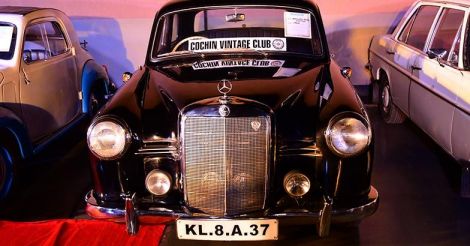 Visitors take a trip down memory lane in vintage vehicles