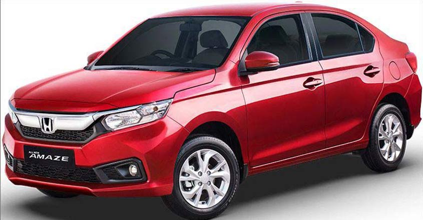 Honda to check 7,200 Amaze cars for steering snag Honda to check 7,200 Amaze cars for steering snag