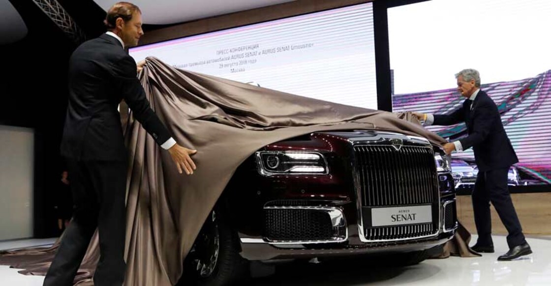 Aurus Senat: the luxury limousine used by Putin during swearing-in