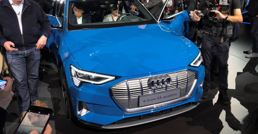 Here's the E-tron, Audi's first all-electric SUV Here's the E-tron, Audi's first all-electric SUV