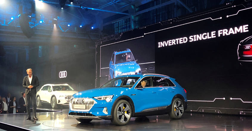 Here's the E-tron, Audi's first all-electric SUV Here's the E-tron, Audi's first all-electric SUV