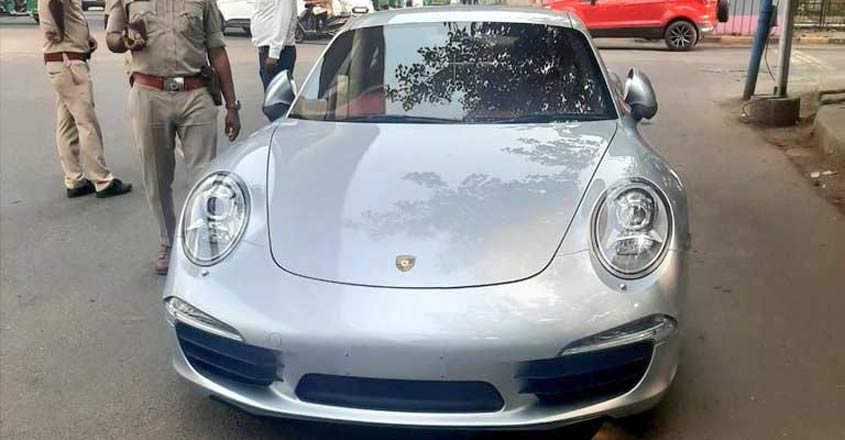 Porsche owner slapped Rs 9.8 lakh fine for not having valid documents Porsche owner slapped Rs 9.8 lakh fine for not having valid documents