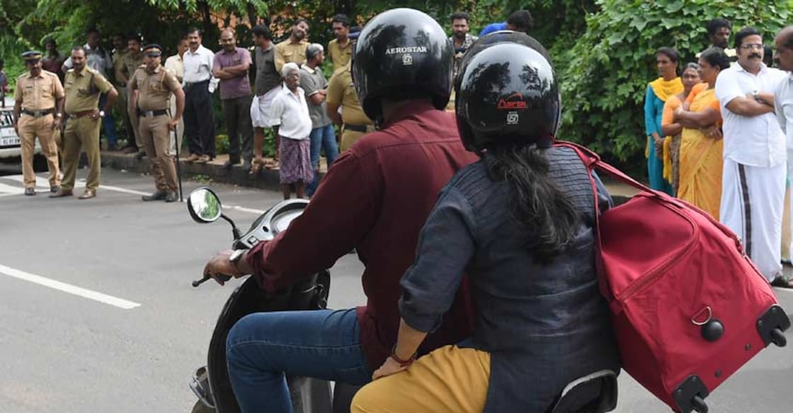 Fom today, pillion riders too must wear helmets in Kerala