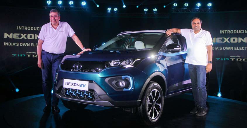 Tata Motors unveils Nexon EV with over 300 km range Tata Motors unveils Nexon EV with over 300 km range