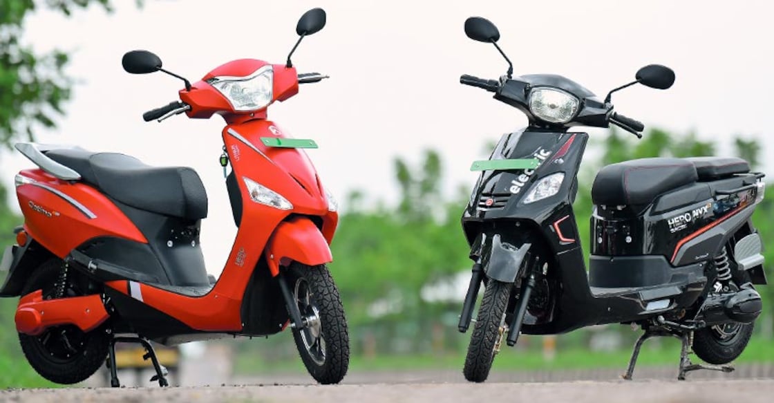 Hero's e-scooters will have a range of 100km